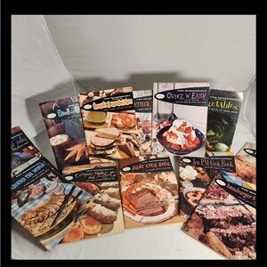 Vintage Good Housekeeping 12 Paperback Cookbooks Booklets Circa 1950’s MCM